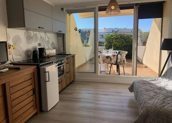 517 Grand Avec Garage Heliopolis L Grande Terrasse Rez-de-chaussee Lägenhet